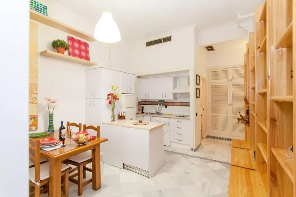 LOFT CON ENCANTO en Casa Palacio JUNTO CATEDRAL WIFI Sevilla Apartamento